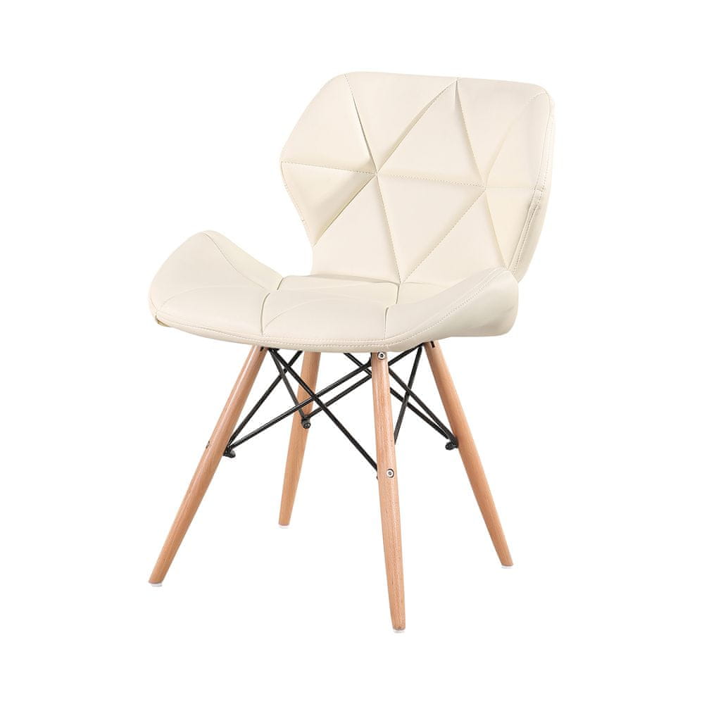 IDEA nábytok Jedálenská stolička ALFA biela
